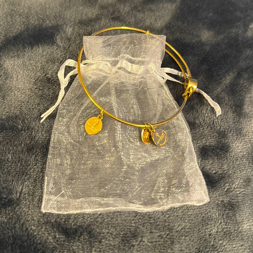 Alex and Ani Flower Bracelet